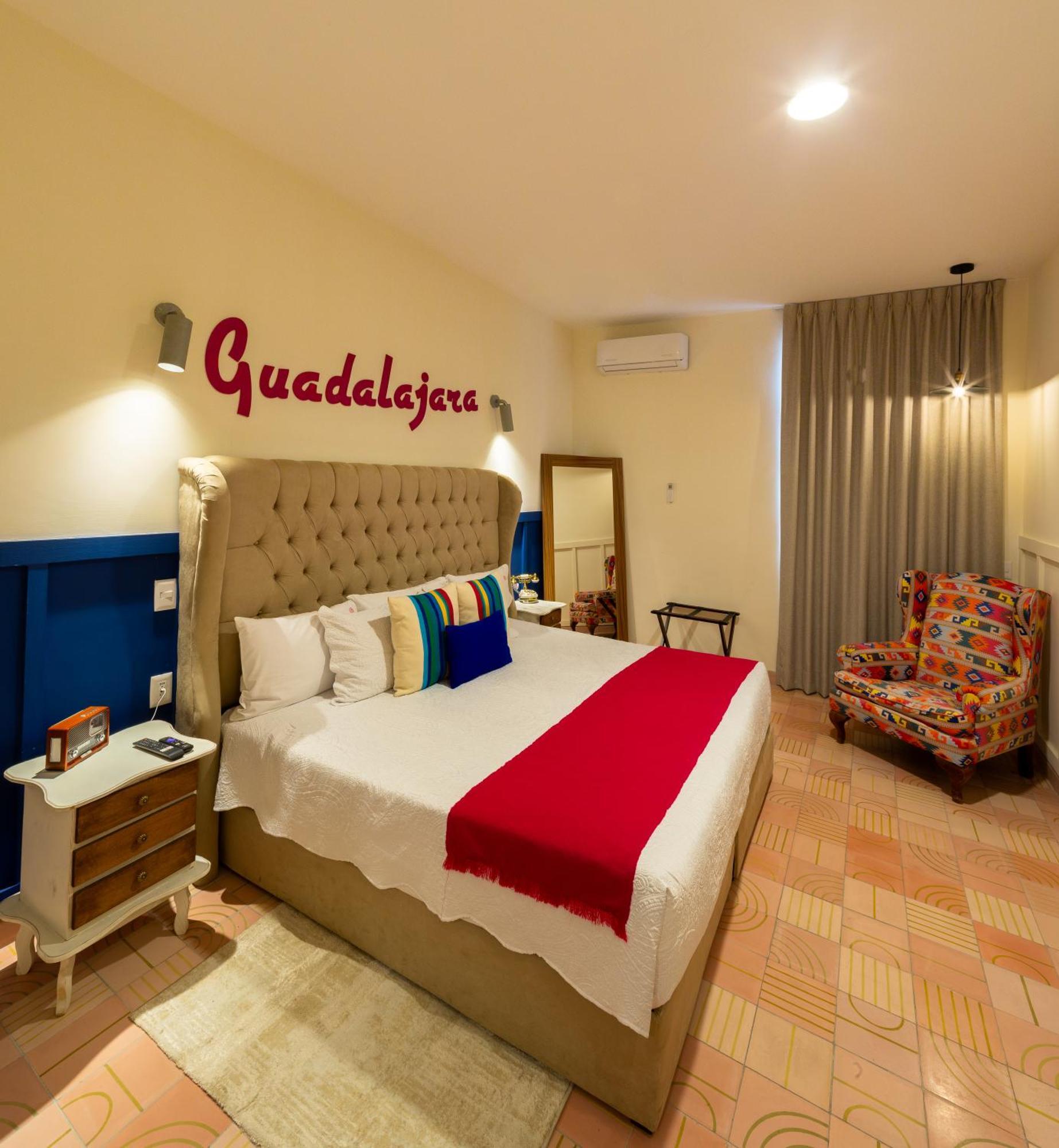 Palpatio Hotel Boutique Guadalajara Quarto foto